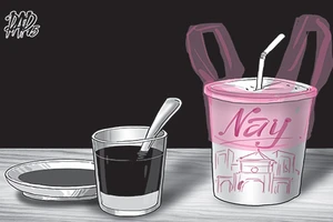 Tại sao uống cà phê bằng dĩa?