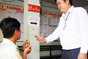 Đừng hòng ‘phì phèo’ nơi công cộng