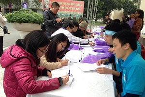 Xác lập kỷ lục 1.000 người cùng tham gia đăng ký hiến mô, tạng