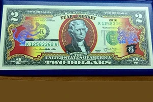 Hoa mắt với tiền lì xì ‘con khỉ’