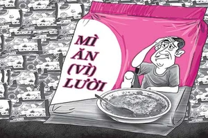 Trào lưu... mì gói