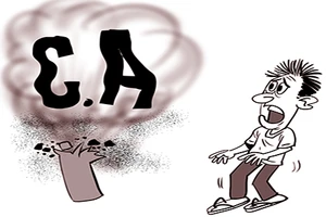 Đốt pháo xả xui gặp phải công an