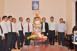 Lãnh đạo TP.HCM chúc tết các cơ sở tôn giáo