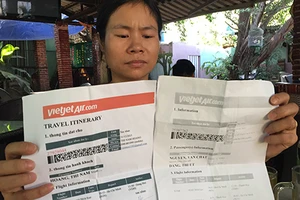 Cẩn thận kẻo mua nhầm vé máy bay giả