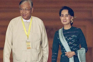 Chân dung tổng thống Myanmar