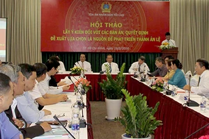 Án lệ phải chuẩn mực, thuyết phục
