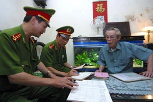 Cảnh sát khu vực kiểm tra hành chính như thế nào? 