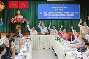 TP.HCM: Hai người tự ứng cử được chọn ứng viên đại biểu Quốc hội