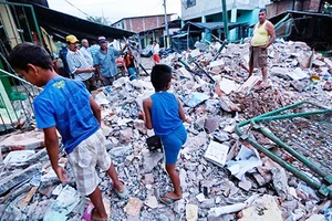 Động đất từ Ecuador lan đến Colombia