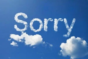 Xin lỗi cũng cần theo… cẩm nang (?)