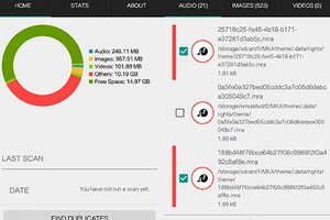 Xóa các tập tin trùng lặp để tăng tốc smartphone