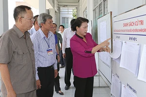 Giải quyết kịp thời các tố cáo với người ứng cử