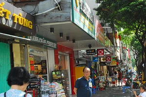 Đường kiểu mẫu không khác dự án… bán nhà