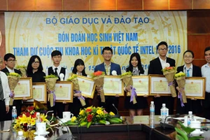 Việt Nam đạt bốn giải ba tại Hội thi khoa học kỹ thuật quốc tế 2016