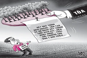 UBND huyện thua kiện người dân 300 triệu đồng