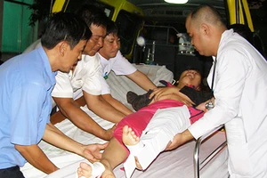 Được cứu chữa kịp thời nhờ trạm vệ tinh cấp cứu 