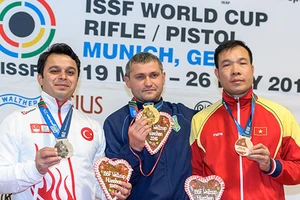 Hoàng Xuân Vinh đoạt HCĐ World Cup