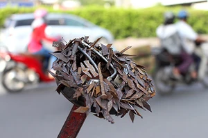 Tái bùng phát nạn ‘đinh tặc’ trên quốc lộ 1A