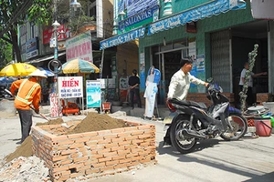 TP.HCM: Khắc phục hậu quả đường cao hơn nhà dân