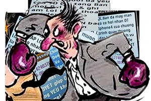 Bị tin nhắn rác quấy rối, gửi ngay tới đầu số 456