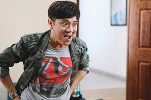 NSƯT Thành Lộc bị chấn thương trên phim trường