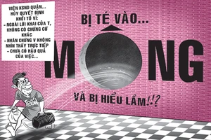 Không phê chuẩn khởi tố vụ té vào mông em vợ