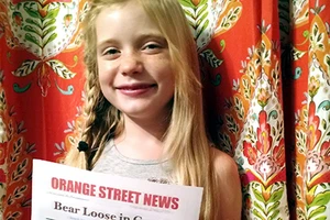 Một phóng viên nhí chẳng thua kém ai!