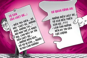 Luật sư tố bị nhục mạ, công an bảo không có 