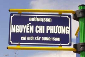 Tên đường - cần đặt cho tương xứng