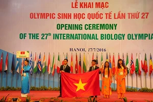 Khai mạc Olympic Sinh học quốc tế tại Hà Nội