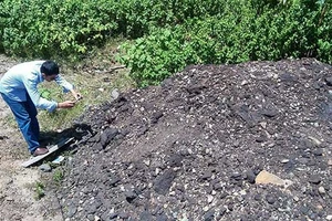 Lại phát hiện thêm điểm đổ chất thải của Formosa