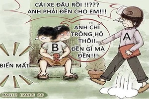 À Ra Thế kỳ 3: Trông giúp xe, có phải đền?