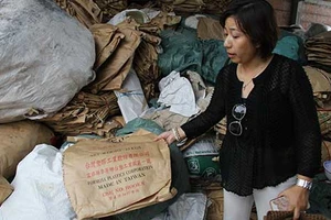 Chất thải ở Đà Nẵng có chữ Formosa