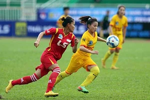 Giải bóng đá nữ VĐQG - Cúp Thái Sơn Bắc: ĐKVĐ TP.HCM bại trận