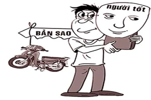 Kẻ trộm chở bị hại đi báo công an