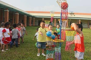 Trường mầm non miễn phí cho con công nhân 