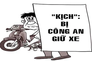 Mượn danh CSGT lấy cả xe lẫn giấy