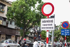 Xây dựng... văn hóa đi bộ 