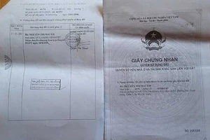 Cớ mất giấy đỏ rồi ‘tẩu tán’ tài sản