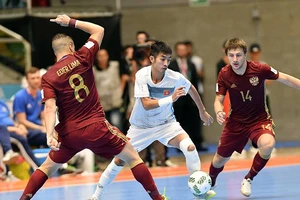 Thua đậm Nga nhưng Futsal Việt Nam vẫn để lại dấu ấn