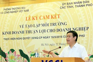 Sẽ sửa 15 luật liên quan đến đầu tư, kinh doanh