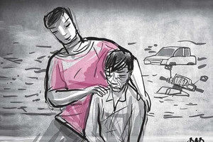 Tình người Sài Gòn trong mưa lũ