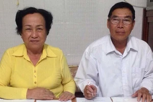 2 vợ chồng bị oan và 13 năm đòi công lý 