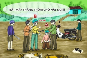 Tình huống kỳ 12: Đánh bả chó, kiếm tiền xài