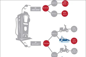9 loại xăng, chọn sao cho ô tô, xe máy?