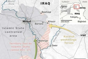 5.000-6.000 quân IS cố thủ trong Mosul