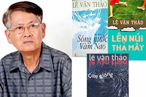 Nhà văn Lê Văn Thảo đã lên núi thả mây