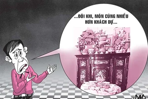 Hắt hiu cúng giỗ ở thị thành