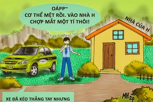 Kỳ 16: Tranh thủ bạn ngủ, lấy ô tô ‘dợt’ vài vòng