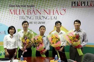 Giao lưu trực tuyến ‘Mua bán nhà ở trong tương lai’